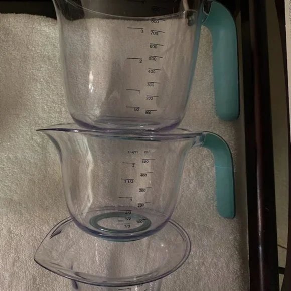 🆕 Kitchen Aid Measuring Cups- Set of 3 - Picture 3 of 5